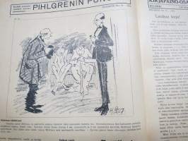 Tuulispää 1916 nr 33 -pilapiirros- ja huumorilehti