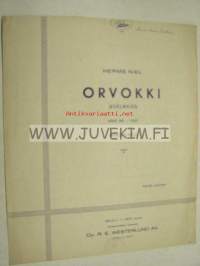 Orvokki (Edelweiss) -nuotit