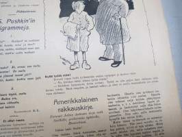 Tuulispää 1916 nr 45 -pilapiirros- ja huumorilehti