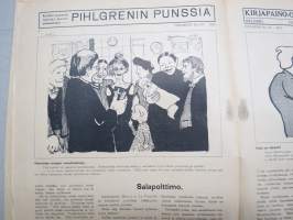 Tuulispää 1916 nr 45 -pilapiirros- ja huumorilehti