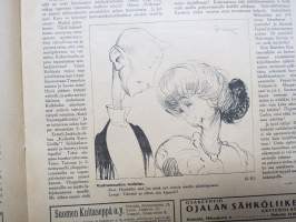 Tuulispää 1916 nr 16-17. Pääsiäisnumero -pilapiirros- ja huumorilehti