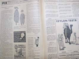 Tuulispää 1916 nr 16-17. Pääsiäisnumero -pilapiirros- ja huumorilehti
