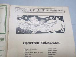 Tuulispää 1916 nr 18 Vappunumero -pilapiirros- ja huumorilehti