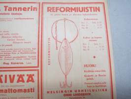 Tuulispää 1916 nr 24 Helluntainumero -pilapiirros- ja huumorilehti