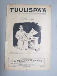 Tuulispää 1916 nr 29 -pilapiirros- ja huumorilehti