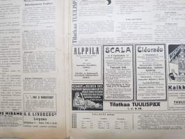 Tuulispää 1916 nr 27 -pilapiirros- ja huumorilehti