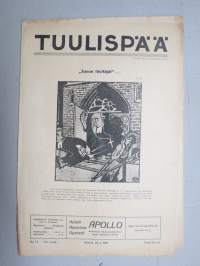 Tuulispää 1916 nr 13 -pilapiirros- ja huumorilehti