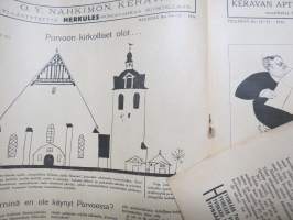 Tuulispää 1916 nr 14-15 Porvoo erikoisnumero -pilapiirros- ja huumorilehti