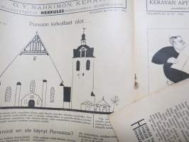 Tuulispää 1916 nr 14-15 Porvoo erikoisnumero -pilapiirros- ja huumorilehti
