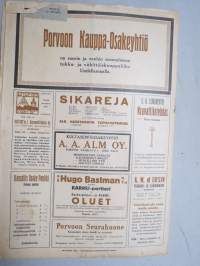 Tuulispää 1916 nr 14-15 Porvoo erikoisnumero -pilapiirros- ja huumorilehti