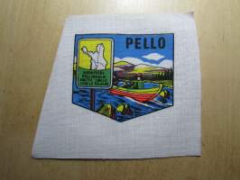 Pello -kangasmerkki, matkailumerkki, leikkaamaton