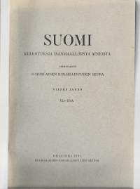 Suomi : kirjoituksia isänmaallisista aineista. Viides jakso : 12:s osaKirjaSuomalaisen Kirjallisuuden Seura 1931
