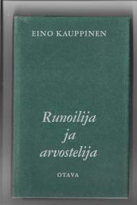 Runoilija ja arvostelija sekä muita tutkielmia Aleksis KivestäKirjaKauppinen, EinoOtava 1966.