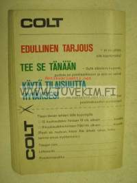 Colt 1968 nr 3 Lyijyä nahkaan