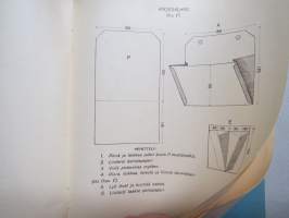 Pahvityöpiirustuksia 1-2 -pahviaskartelun opas- ja mallikirjat
