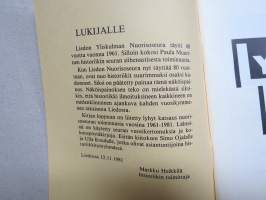 Liedon Nuorisoseura 1901-1981 - Liedon Yliskulman Nuorisoseuran  vaiheita v. 1901-1961