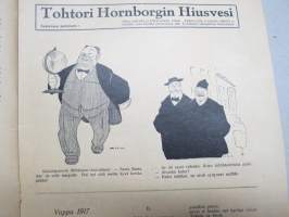 Velikulta 1917 nr 8 Vappunumero -satiiri-, pilalehti, pilapiirroksia, huumoria