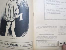 Velikulta 1917 nr 9 &amp; 10 -satiiri-, pilalehti, pilapiirroksia, huumoria