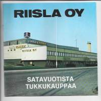 Riisla Oy - satavuotista tukkukauppaa 1976