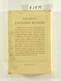Lausujan runoja