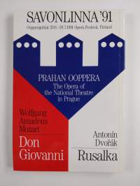 Savonlinna opera festival &#039;91 - oopperajuhlat 29.6.-28.7.1991