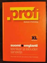 PROF tekniikan ja talouden suomi-englanti-sanakirja