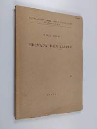 Erivapauden käsite