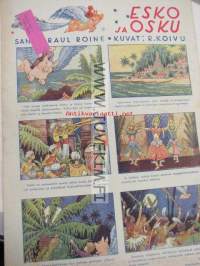 Säästäjä  1939 nr 11 (Säästöpankin asiakaslehti. Takana Rudolf Koivun ja Raul Roineen Kurre ja Kirre -sarjakuva. Keskiaukeamassa mm Lotta-kuvia))