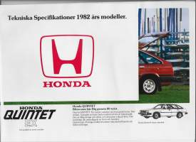 Honda Modeller 1982  16 sivua