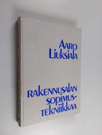 Rakennusalan sopimustekniikkaa