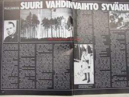 Kansa taisteli 1984 nr 12 (Ratkaisu Tolvajärvellä ja Pelkosenniemellä. Wiljo Lindbohm: Suuri vahdinvaihto Syvärillä. Erkki Pakkala: Helsingin Ressussa