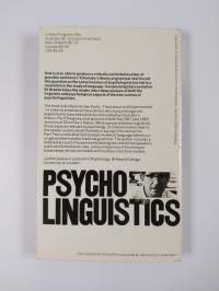 Psycholinguistics : Chomsky and psychology