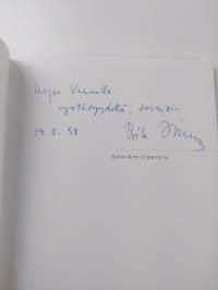 Sateiden ilmarata : runoja (signeerattu)