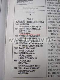 Kansa taisteli 1983 nr 5, Lagus kenttäsairaala 1944, John Hongelin: Kotkan puolustuksen muistomerkki, Juustila pommitettu, Vieljärvi