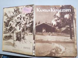 Kansan Kuvalehti 1928 -vuosikerta, erinomaista ajankuvaa runsaasti kuvitettuna, Mika Waltari autoruno!, Erikoisnumeroita, katso kohteen 95 kuvaa