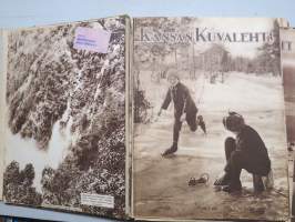 Kansan Kuvalehti 1928 -vuosikerta, erinomaista ajankuvaa runsaasti kuvitettuna, Mika Waltari autoruno!, Erikoisnumeroita, katso kohteen 95 kuvaa
