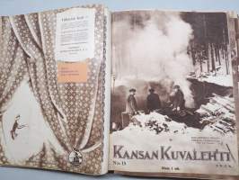 Kansan Kuvalehti 1928 -vuosikerta, erinomaista ajankuvaa runsaasti kuvitettuna, Mika Waltari autoruno!, Erikoisnumeroita, katso kohteen 95 kuvaa