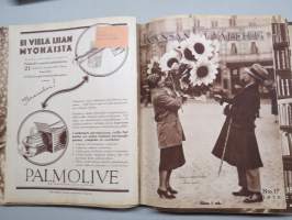 Kansan Kuvalehti 1928 -vuosikerta, erinomaista ajankuvaa runsaasti kuvitettuna, Mika Waltari autoruno!, Erikoisnumeroita, katso kohteen 95 kuvaa