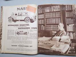 Kansan Kuvalehti 1928 -vuosikerta, erinomaista ajankuvaa runsaasti kuvitettuna, Mika Waltari autoruno!, Erikoisnumeroita, katso kohteen 95 kuvaa