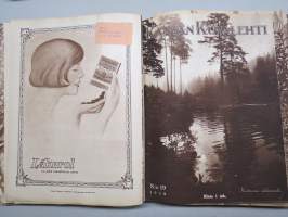 Kansan Kuvalehti 1928 -vuosikerta, erinomaista ajankuvaa runsaasti kuvitettuna, Mika Waltari autoruno!, Erikoisnumeroita, katso kohteen 95 kuvaa