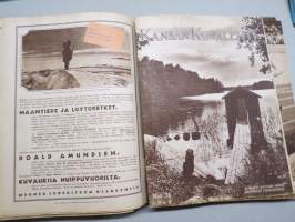 Kansan Kuvalehti 1928 -vuosikerta, erinomaista ajankuvaa runsaasti kuvitettuna, Mika Waltari autoruno!, Erikoisnumeroita, katso kohteen 95 kuvaa
