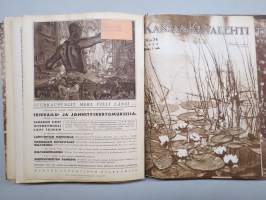 Kansan Kuvalehti 1928 -vuosikerta, erinomaista ajankuvaa runsaasti kuvitettuna, Mika Waltari autoruno!, Erikoisnumeroita, katso kohteen 95 kuvaa