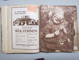 Kansan Kuvalehti 1928 -vuosikerta, erinomaista ajankuvaa runsaasti kuvitettuna, Mika Waltari autoruno!, Erikoisnumeroita, katso kohteen 95 kuvaa