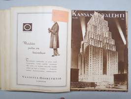 Kansan Kuvalehti 1928 -vuosikerta, erinomaista ajankuvaa runsaasti kuvitettuna, Mika Waltari autoruno!, Erikoisnumeroita, katso kohteen 95 kuvaa