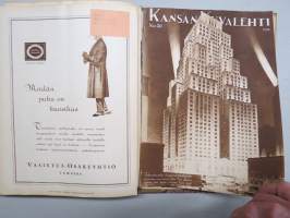 Kansan Kuvalehti 1928 -vuosikerta, erinomaista ajankuvaa runsaasti kuvitettuna, Mika Waltari autoruno!, Erikoisnumeroita, katso kohteen 95 kuvaa