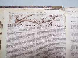Kansan Kuvalehti 1928 -vuosikerta, erinomaista ajankuvaa runsaasti kuvitettuna, Mika Waltari autoruno!, Erikoisnumeroita, katso kohteen 95 kuvaa