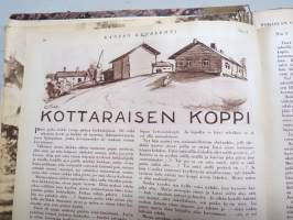 Kansan Kuvalehti 1928 -vuosikerta, erinomaista ajankuvaa runsaasti kuvitettuna, Mika Waltari autoruno!, Erikoisnumeroita, katso kohteen 95 kuvaa