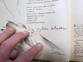 Kansan Kuvalehti 1928 -vuosikerta, erinomaista ajankuvaa runsaasti kuvitettuna, Mika Waltari autoruno!, Erikoisnumeroita, katso kohteen 95 kuvaa