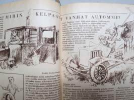 Kansan Kuvalehti 1928 -vuosikerta, erinomaista ajankuvaa runsaasti kuvitettuna, Mika Waltari autoruno!, Erikoisnumeroita, katso kohteen 95 kuvaa