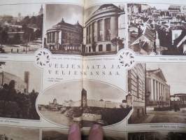 Kansan Kuvalehti 1928 -vuosikerta, erinomaista ajankuvaa runsaasti kuvitettuna, Mika Waltari autoruno!, Erikoisnumeroita, katso kohteen 95 kuvaa
